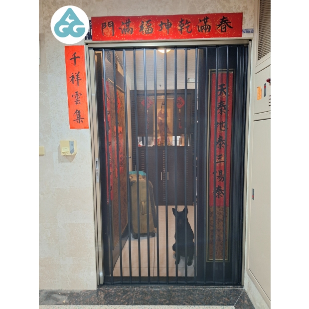 AGG金屬網摺疊門