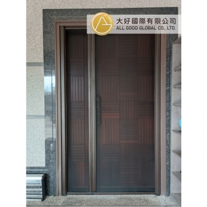 AGG防霾捲紗子母門