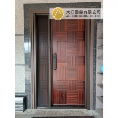 AGG防霾捲紗子母門