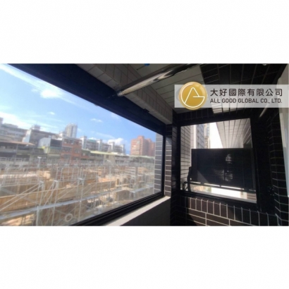 AGG陽台防霾捲紗窗_上下拉