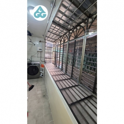AGG防霾紗窗_陽台固定式