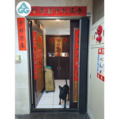 AGG金屬網摺疊門